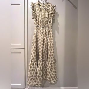 OUTERKNOWN Canyon Dress w/ yellow flowers